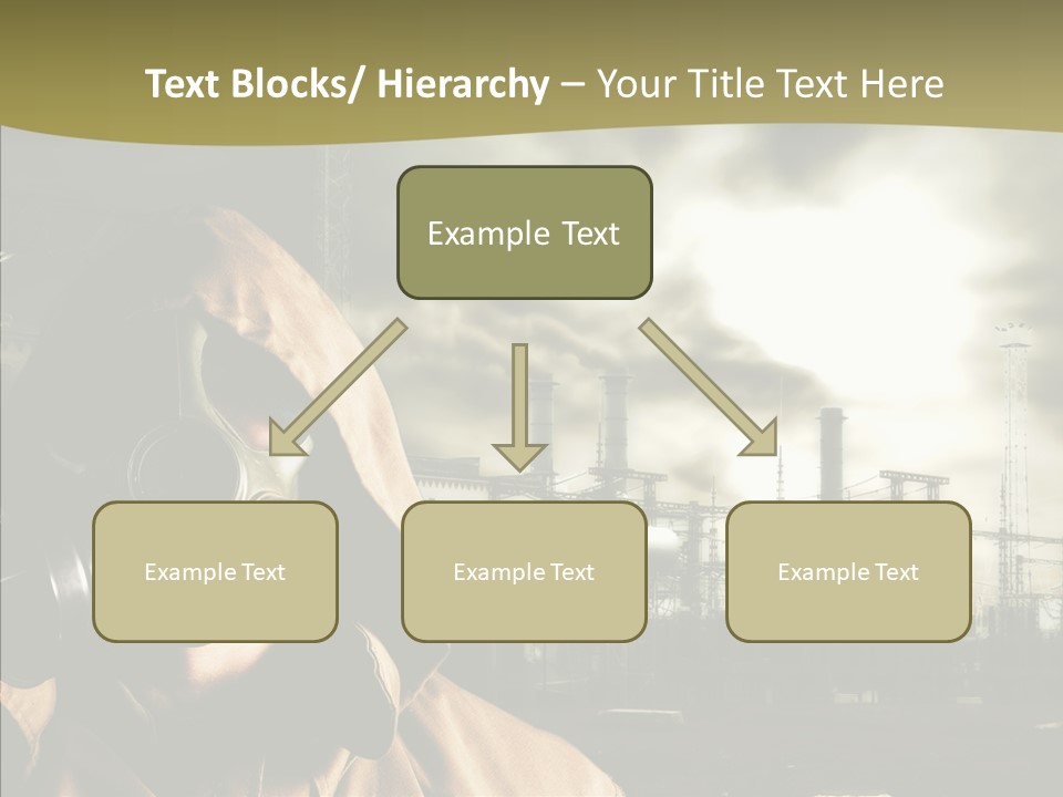 Disaster Fear Military PowerPoint Template