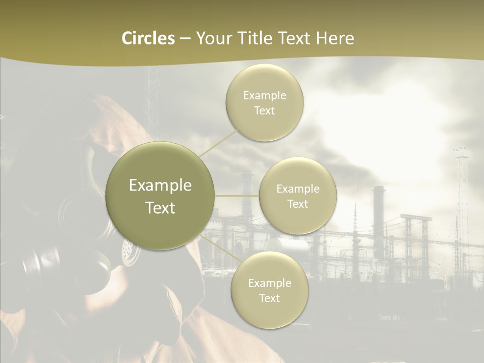 Disaster Fear Military PowerPoint Template