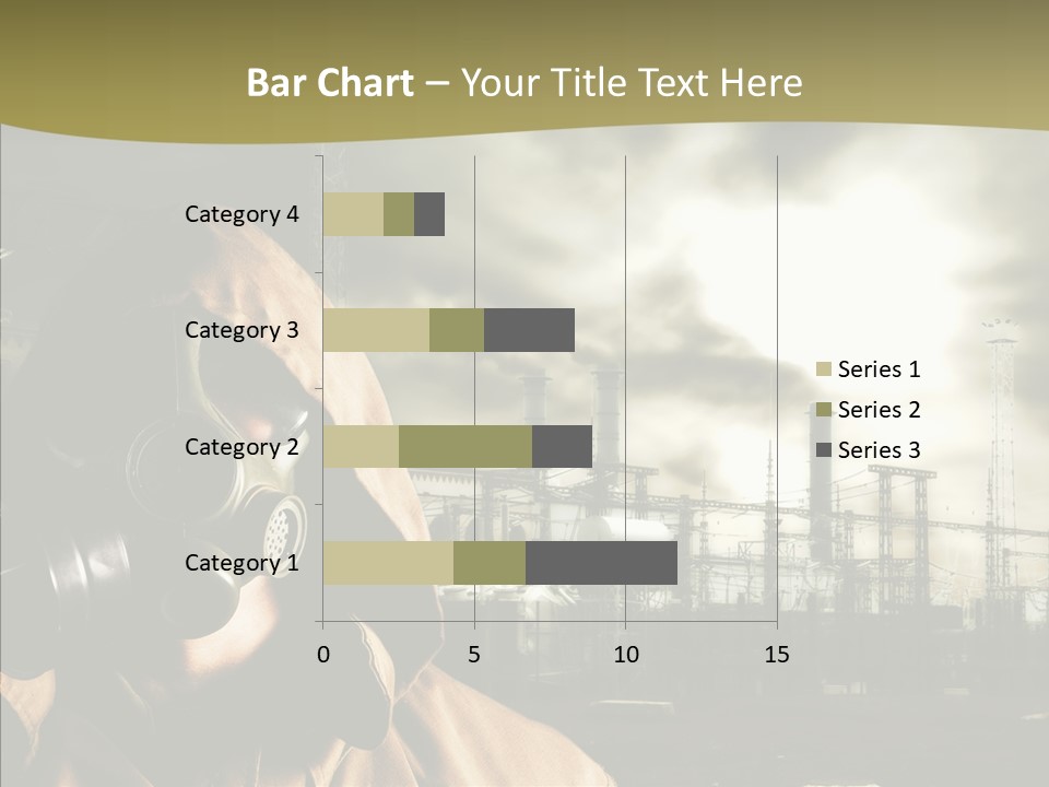 Disaster Fear Military PowerPoint Template