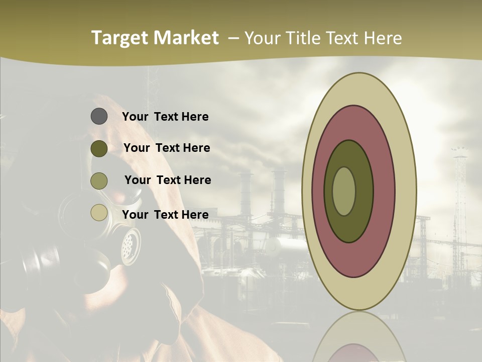 Disaster Fear Military PowerPoint Template