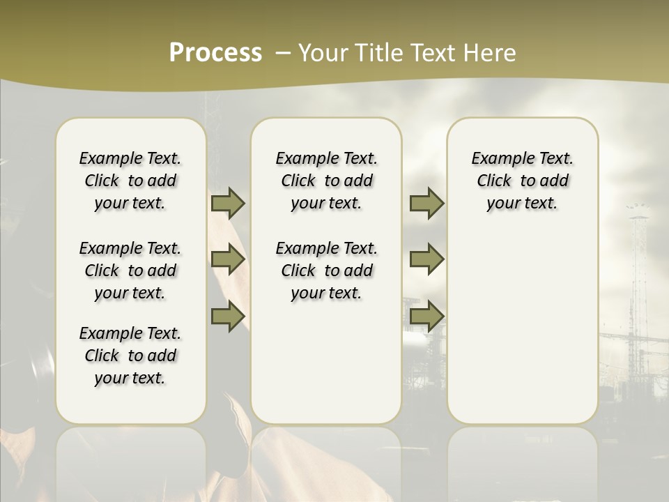 Disaster Fear Military PowerPoint Template