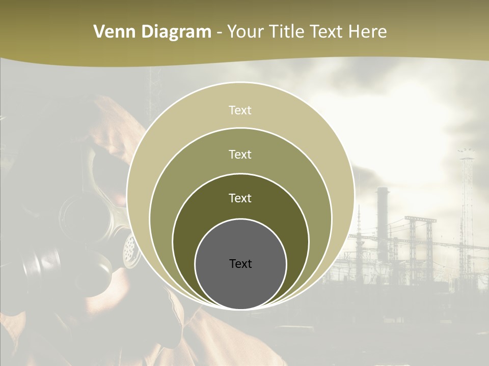 Disaster Fear Military PowerPoint Template