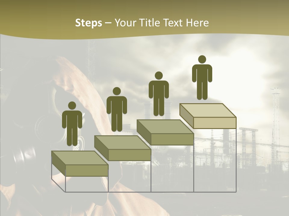 Disaster Fear Military PowerPoint Template