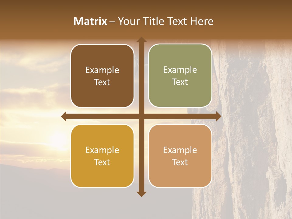Formations Bright Nature PowerPoint Template