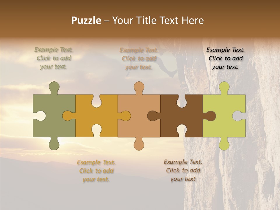 Formations Bright Nature PowerPoint Template