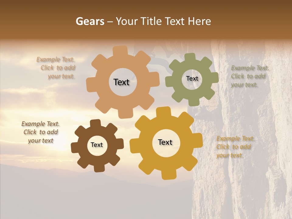 Formations Bright Nature PowerPoint Template