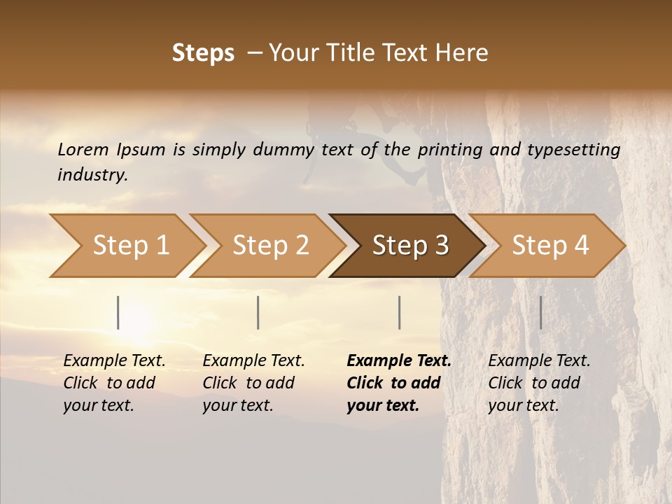 Formations Bright Nature PowerPoint Template
