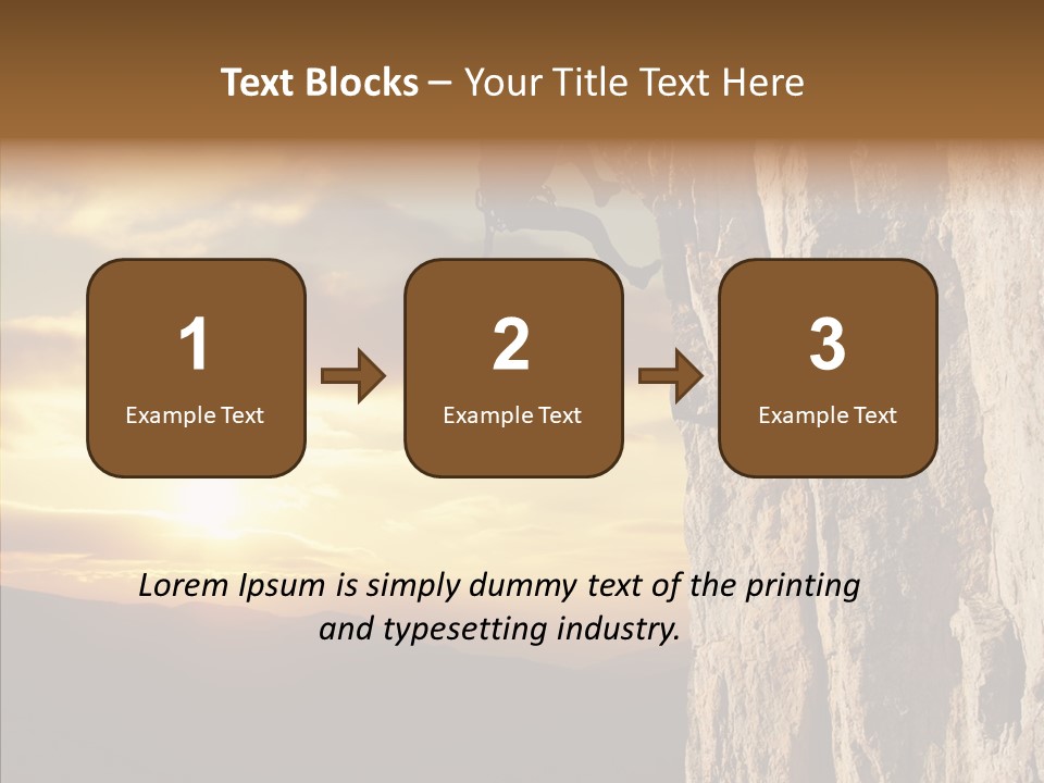 Formations Bright Nature PowerPoint Template