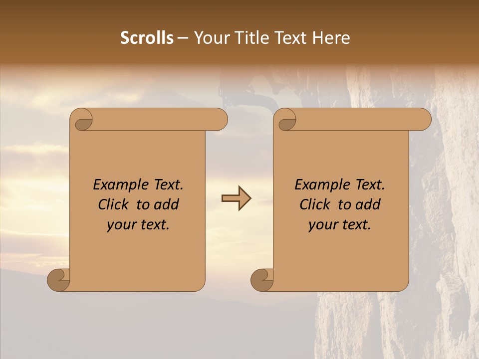 Formations Bright Nature PowerPoint Template