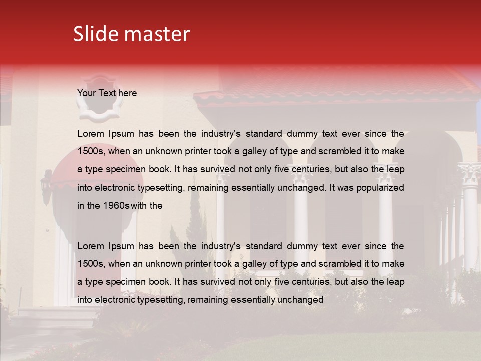 Architecture Structure South PowerPoint Template