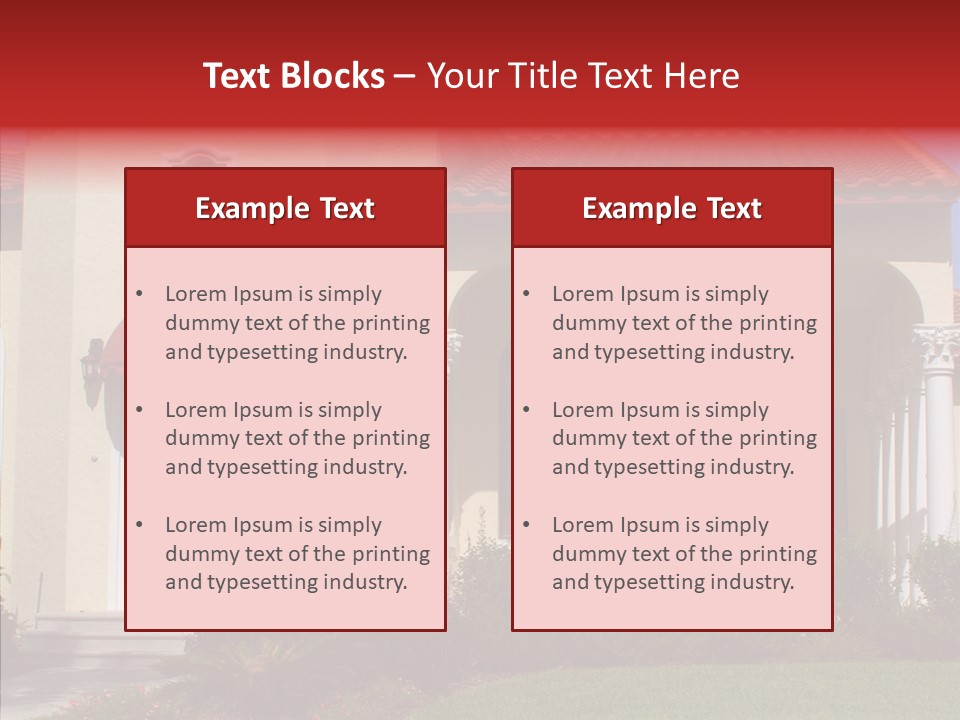 Architecture Structure South PowerPoint Template