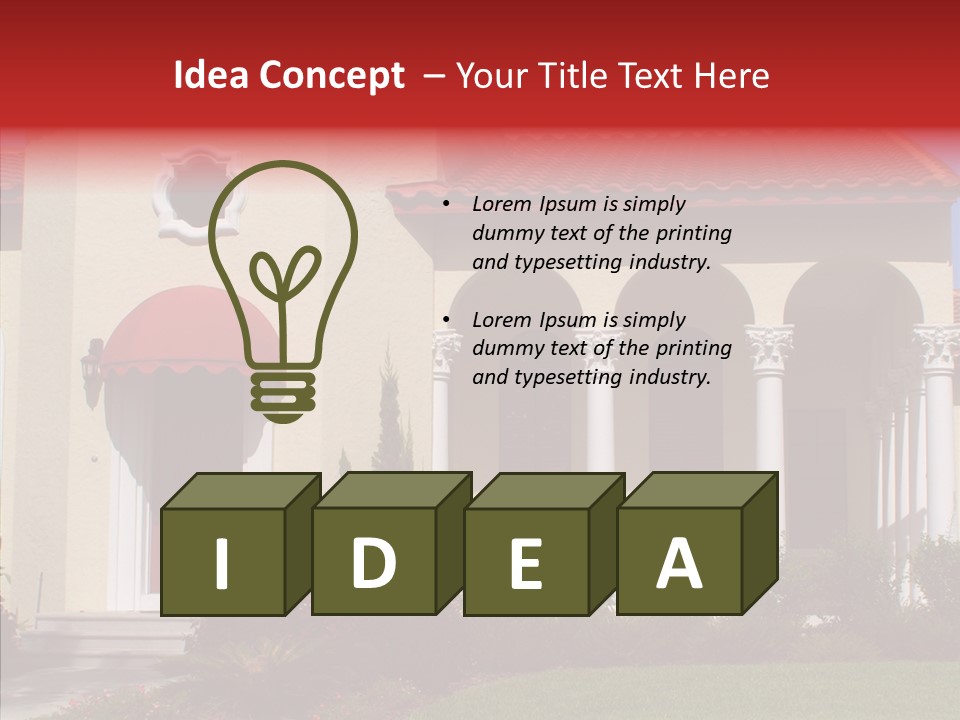 Architecture Structure South PowerPoint Template