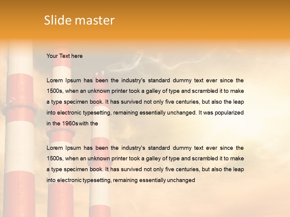 Corporate Toxic Warming PowerPoint Template