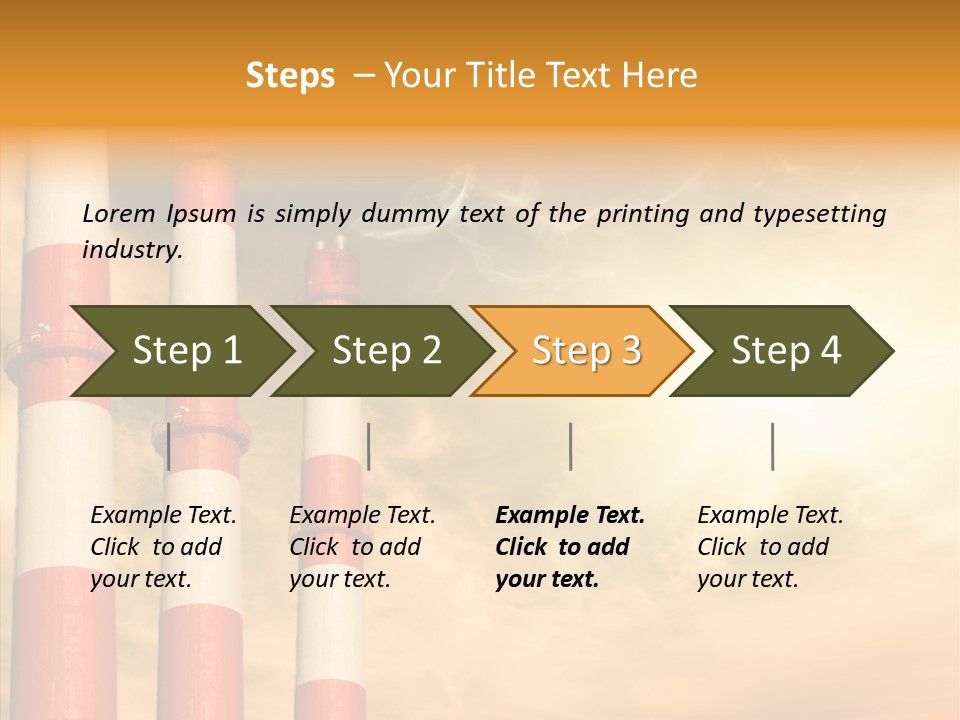 Corporate Toxic Warming PowerPoint Template