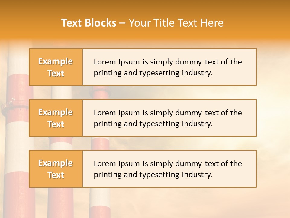 Corporate Toxic Warming PowerPoint Template