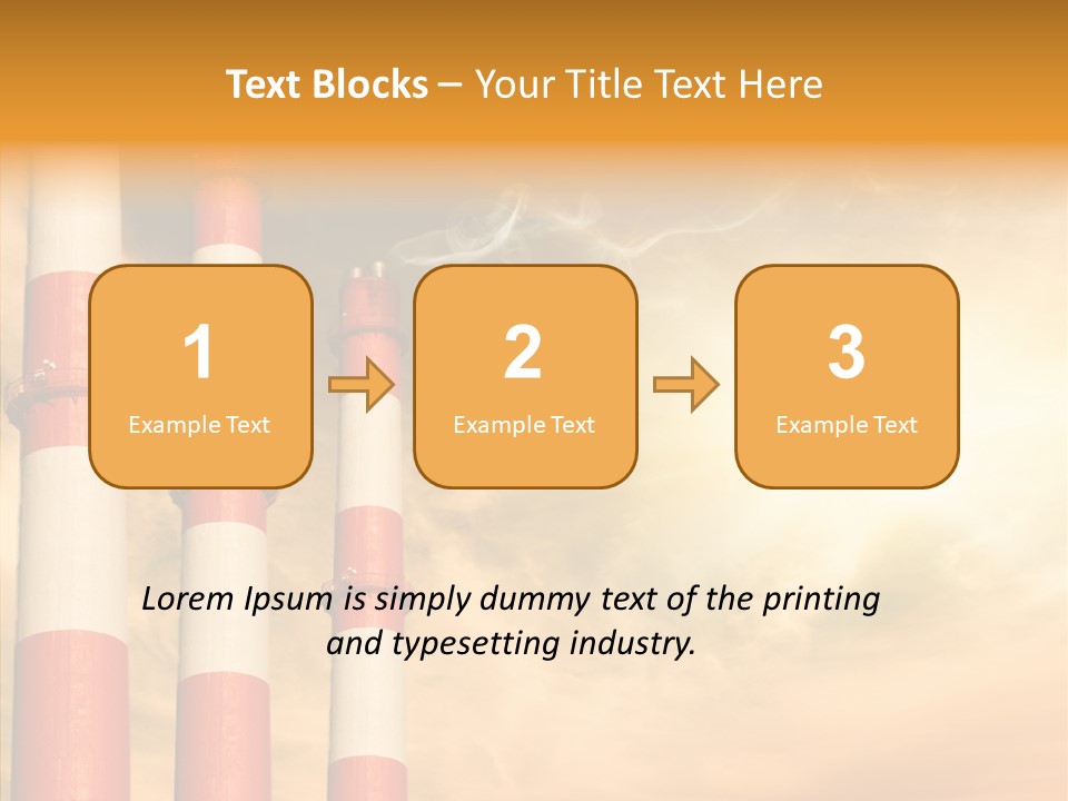 Corporate Toxic Warming PowerPoint Template