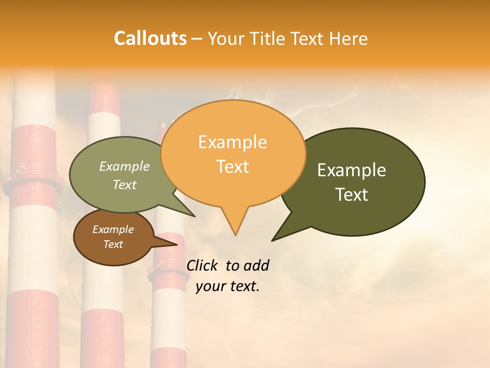 Corporate Toxic Warming PowerPoint Template