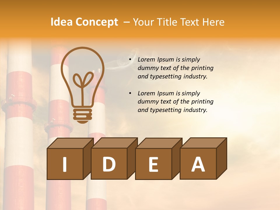 Corporate Toxic Warming PowerPoint Template