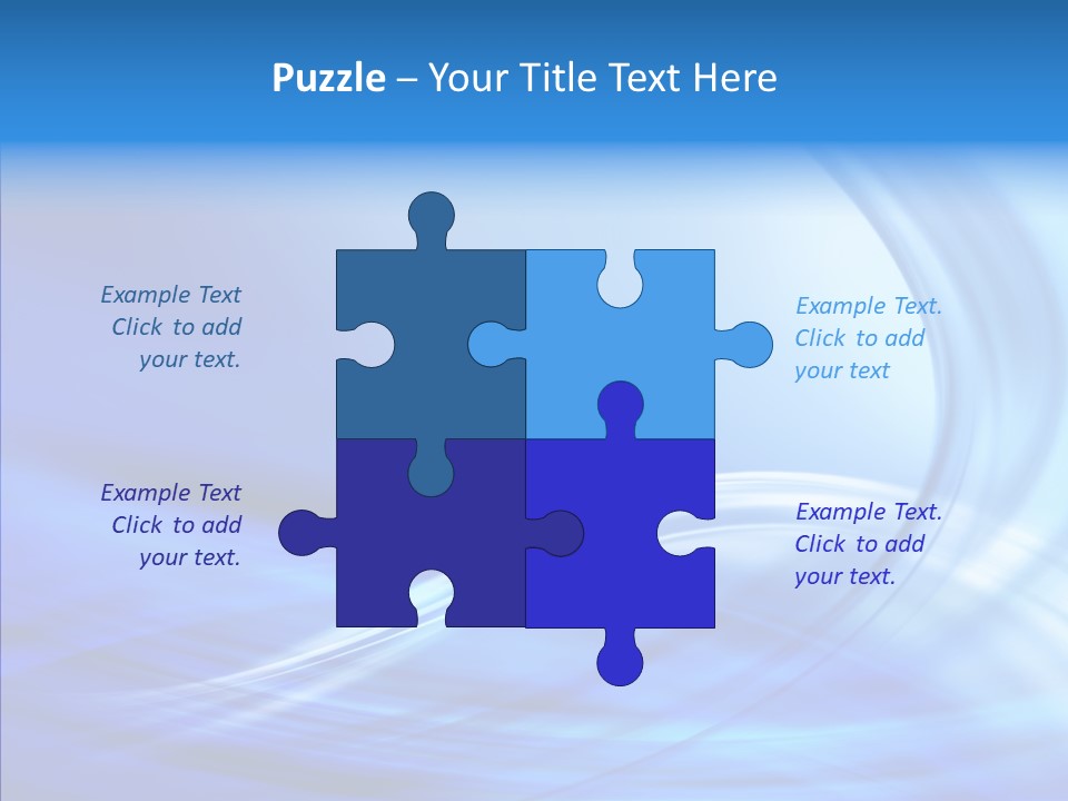 Digital Blue Lines PowerPoint Template