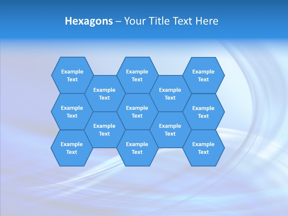 Digital Blue Lines PowerPoint Template