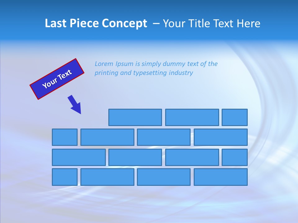 Digital Blue Lines PowerPoint Template