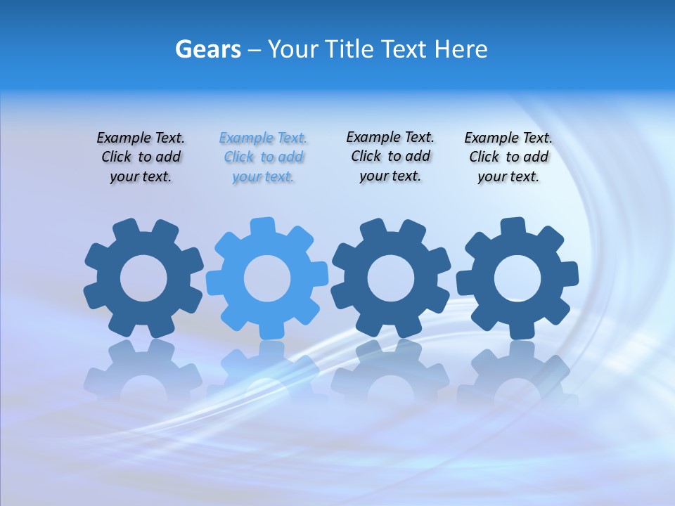 Digital Blue Lines PowerPoint Template