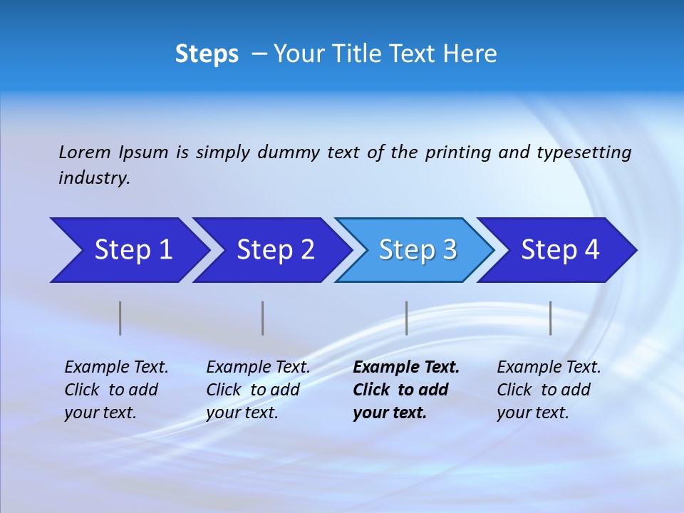 Digital Blue Lines PowerPoint Template