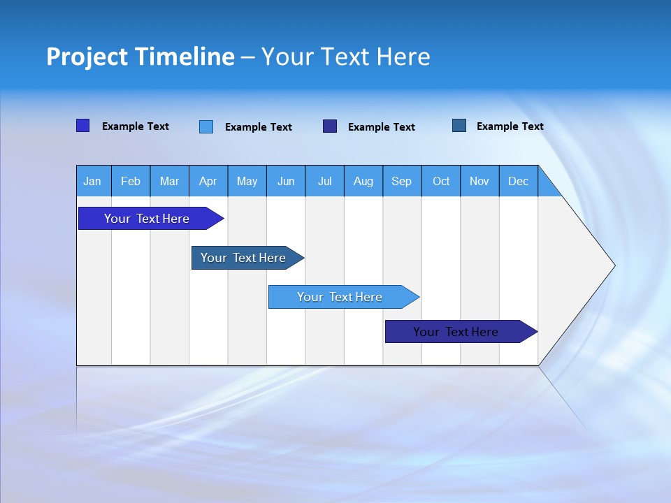 Digital Blue Lines PowerPoint Template