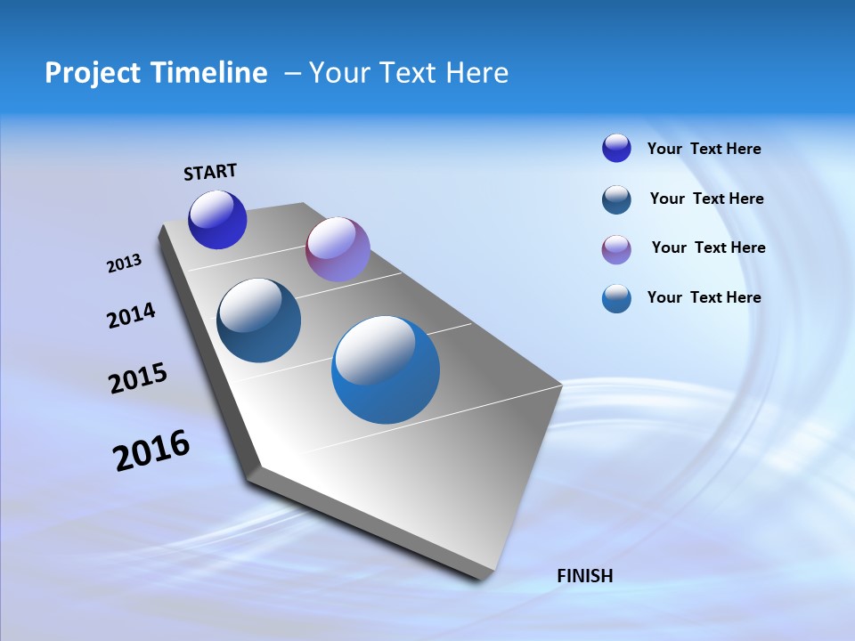 Digital Blue Lines PowerPoint Template