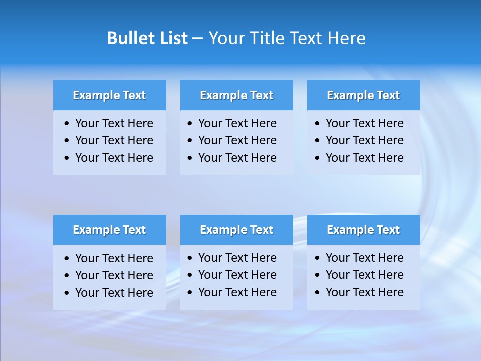 Digital Blue Lines PowerPoint Template