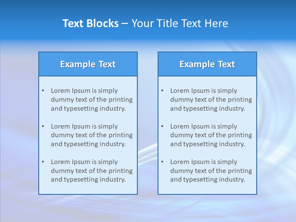 Digital Blue Lines PowerPoint Template