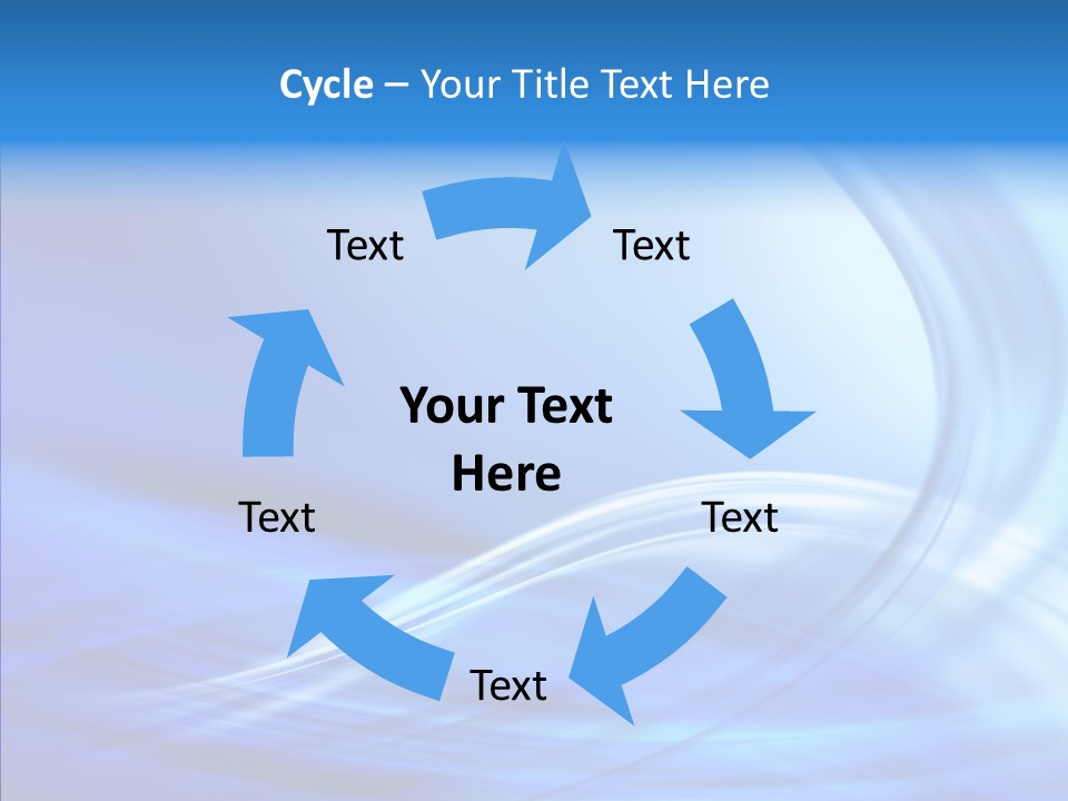 Digital Blue Lines PowerPoint Template