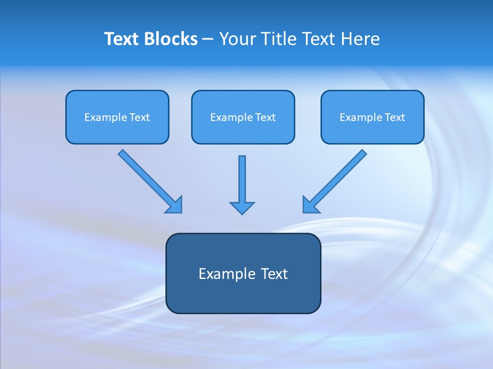 Digital Blue Lines PowerPoint Template