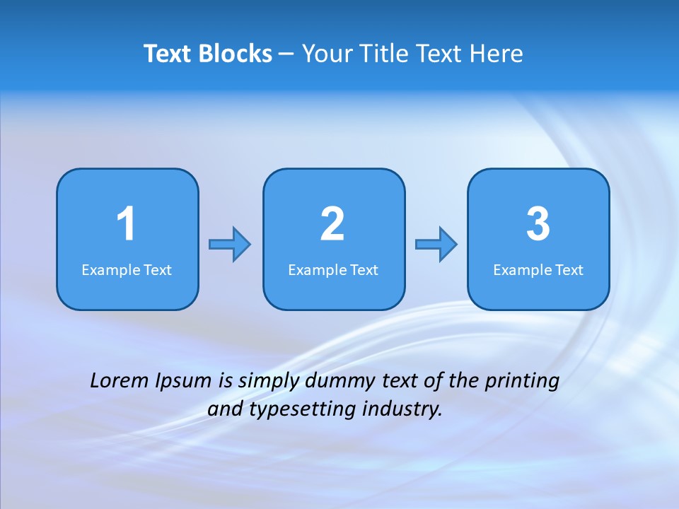 Digital Blue Lines PowerPoint Template