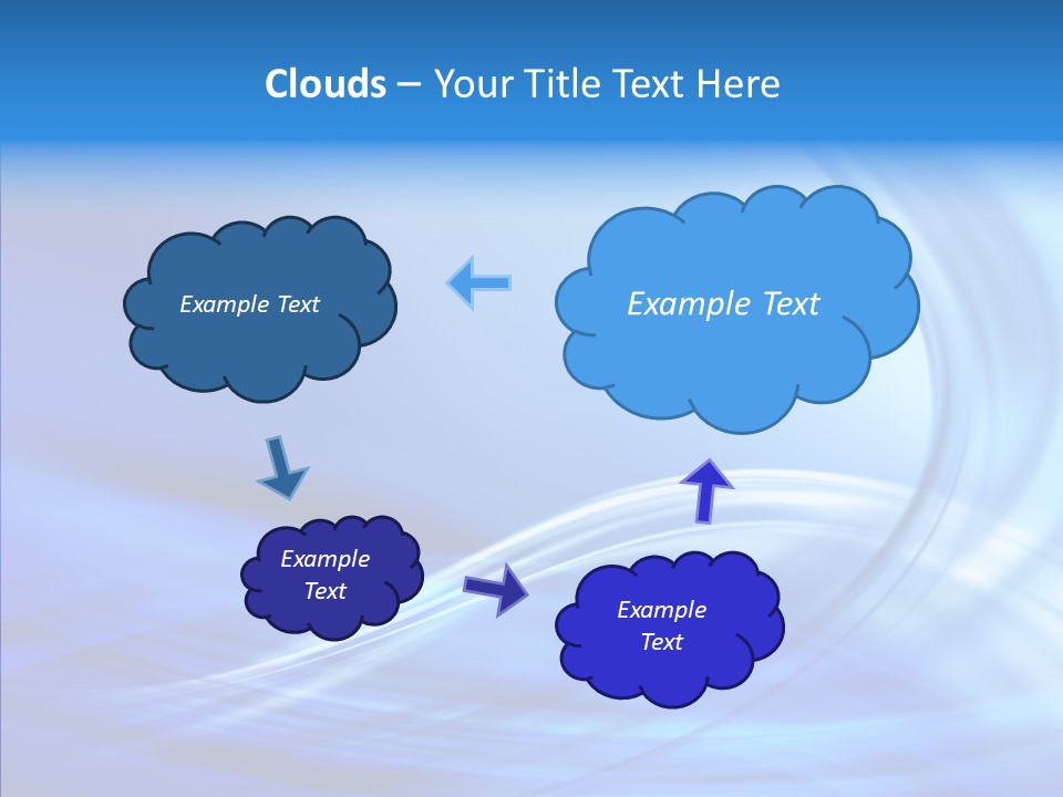 Digital Blue Lines PowerPoint Template