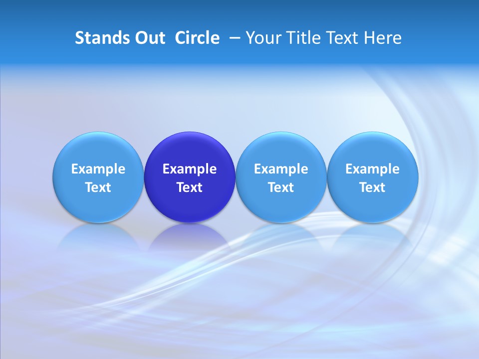 Digital Blue Lines PowerPoint Template