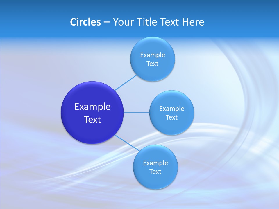 Digital Blue Lines PowerPoint Template