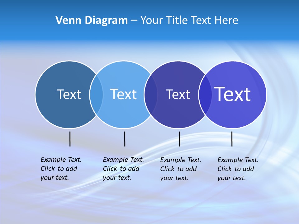 Digital Blue Lines PowerPoint Template