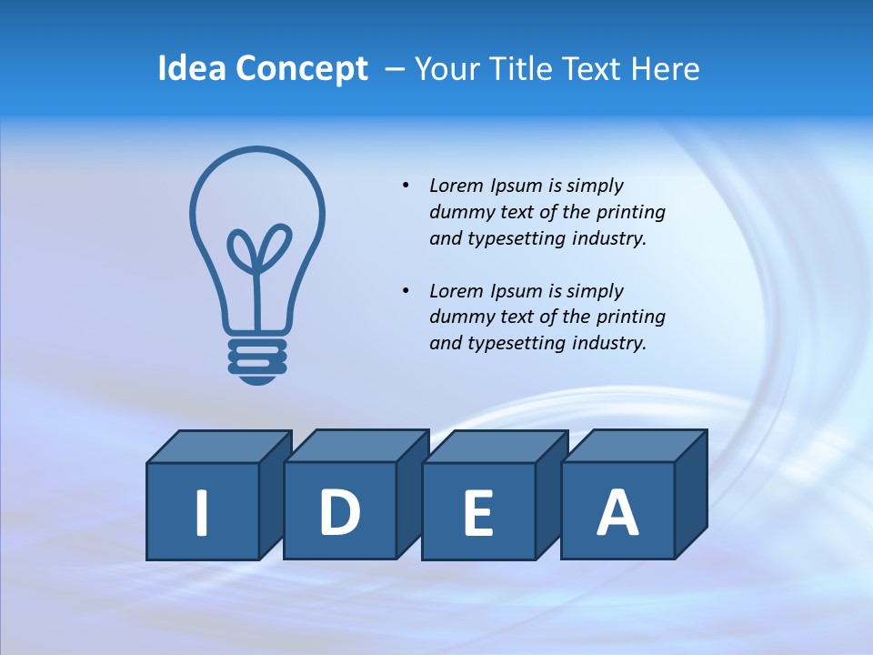 Digital Blue Lines PowerPoint Template