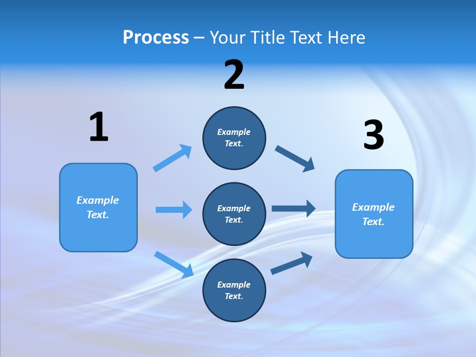 Digital Blue Lines PowerPoint Template