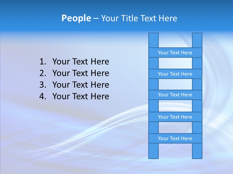 Digital Blue Lines PowerPoint Template