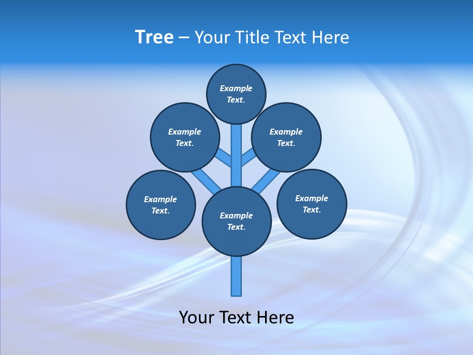 Digital Blue Lines PowerPoint Template