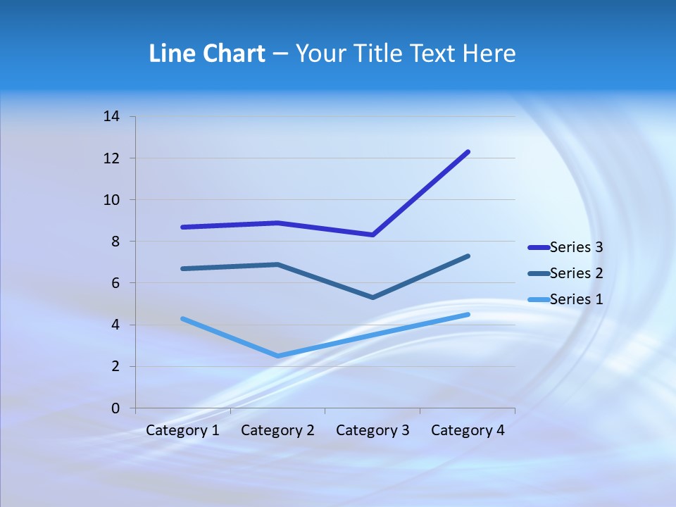 Digital Blue Lines PowerPoint Template