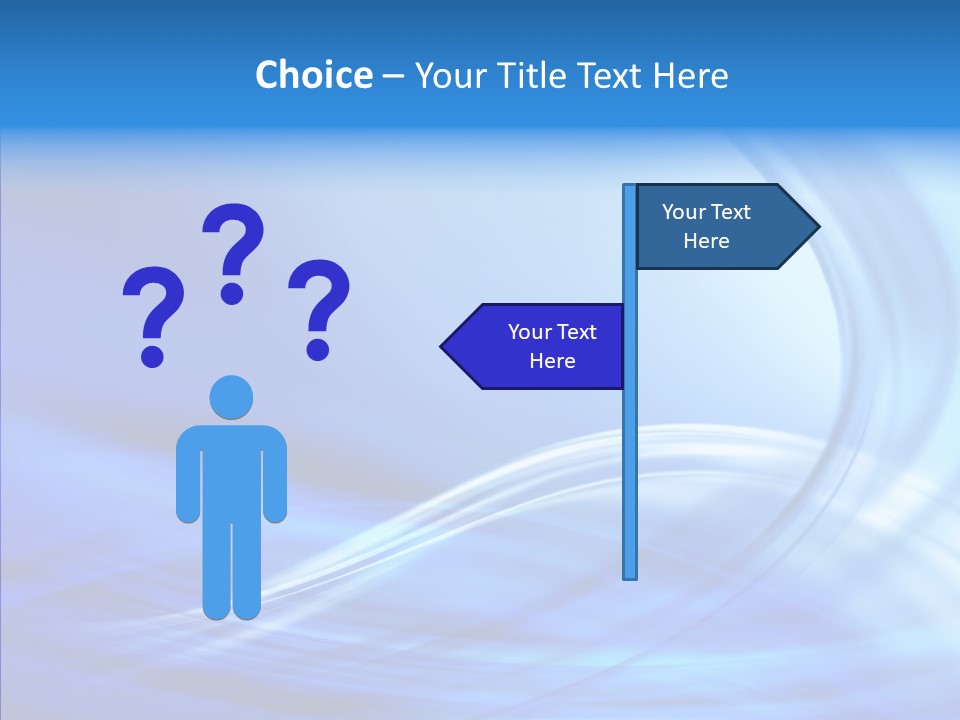 Digital Blue Lines PowerPoint Template