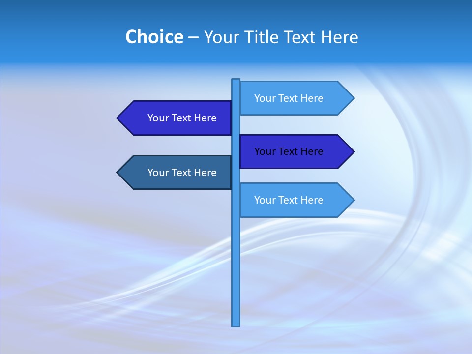 Digital Blue Lines PowerPoint Template