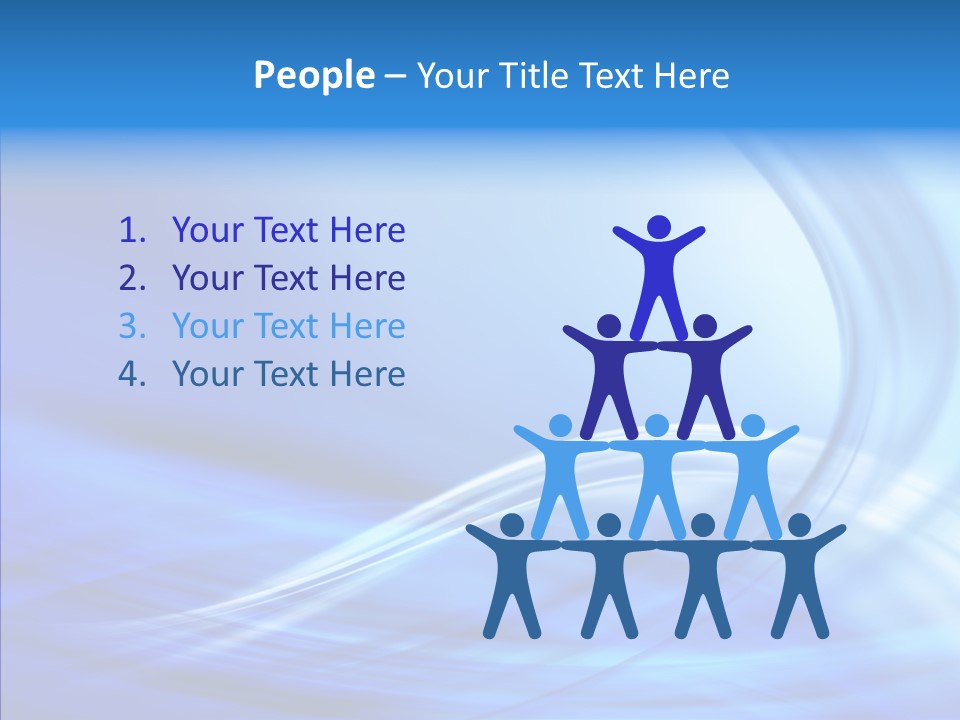 Digital Blue Lines PowerPoint Template