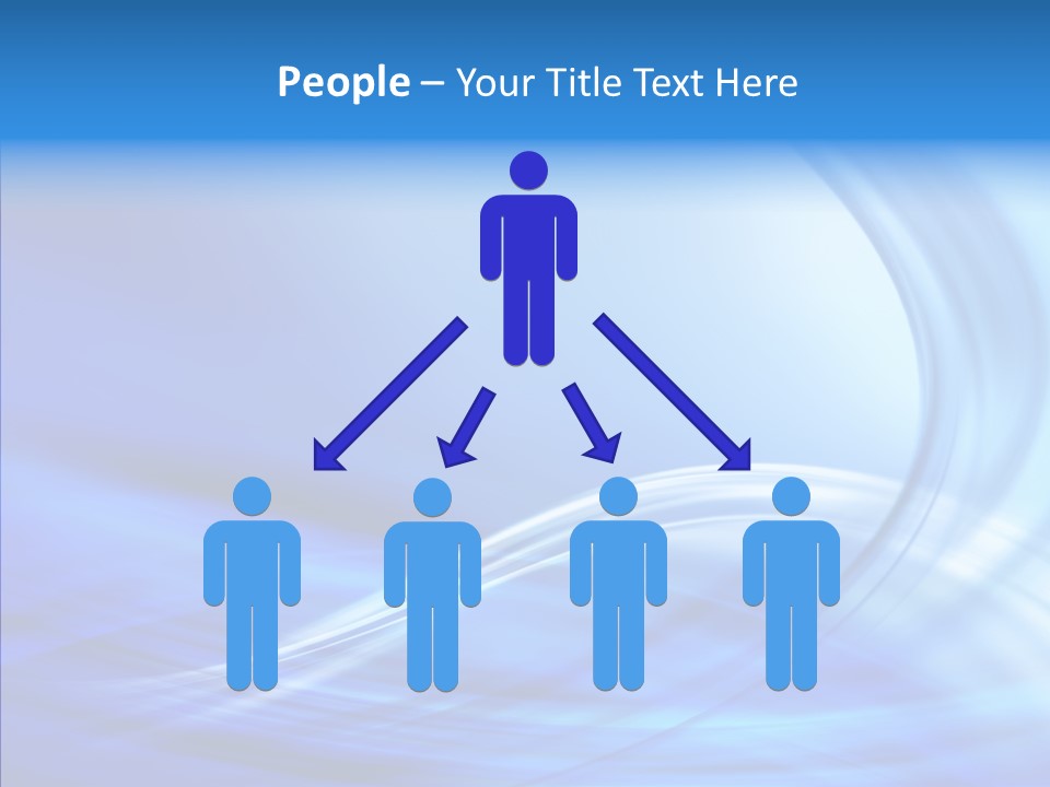 Digital Blue Lines PowerPoint Template