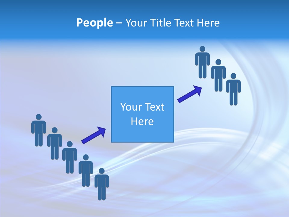 Digital Blue Lines PowerPoint Template