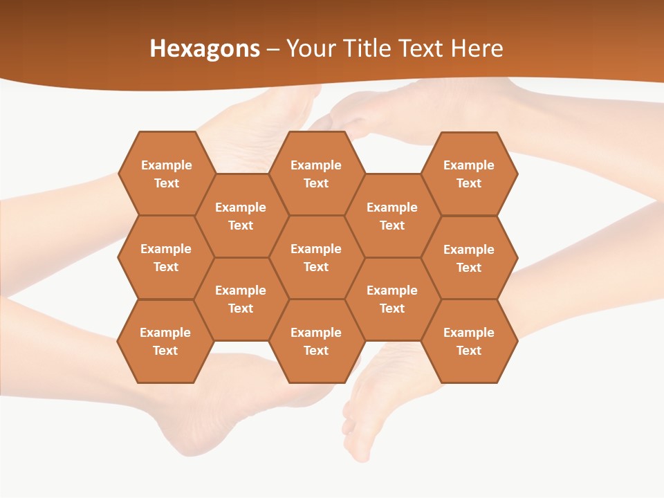 Long Spa Legs PowerPoint Template