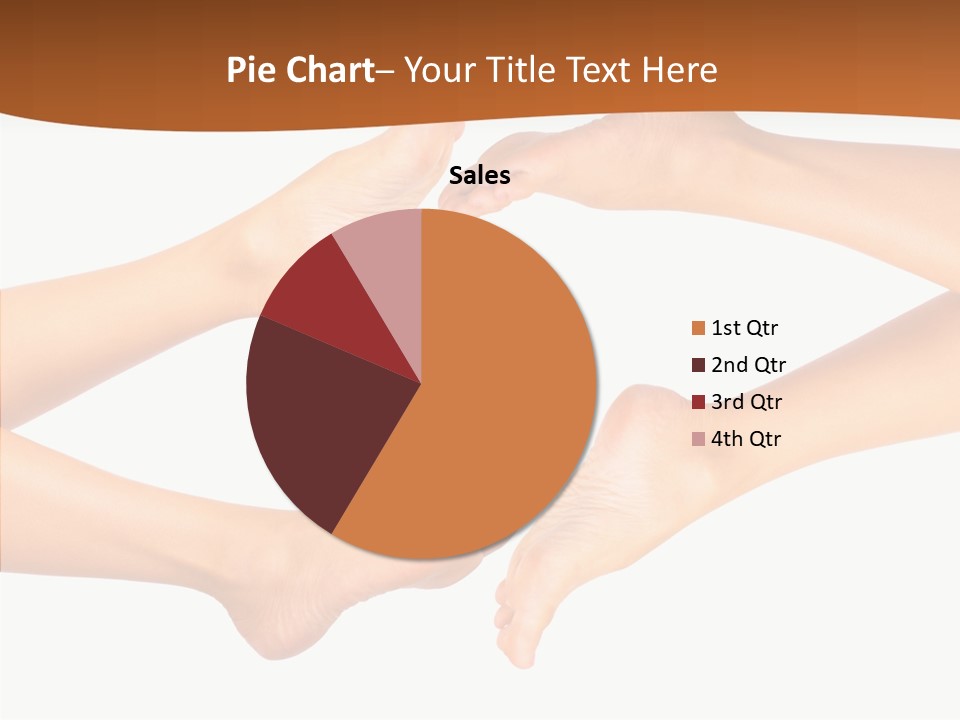 Long Spa Legs PowerPoint Template